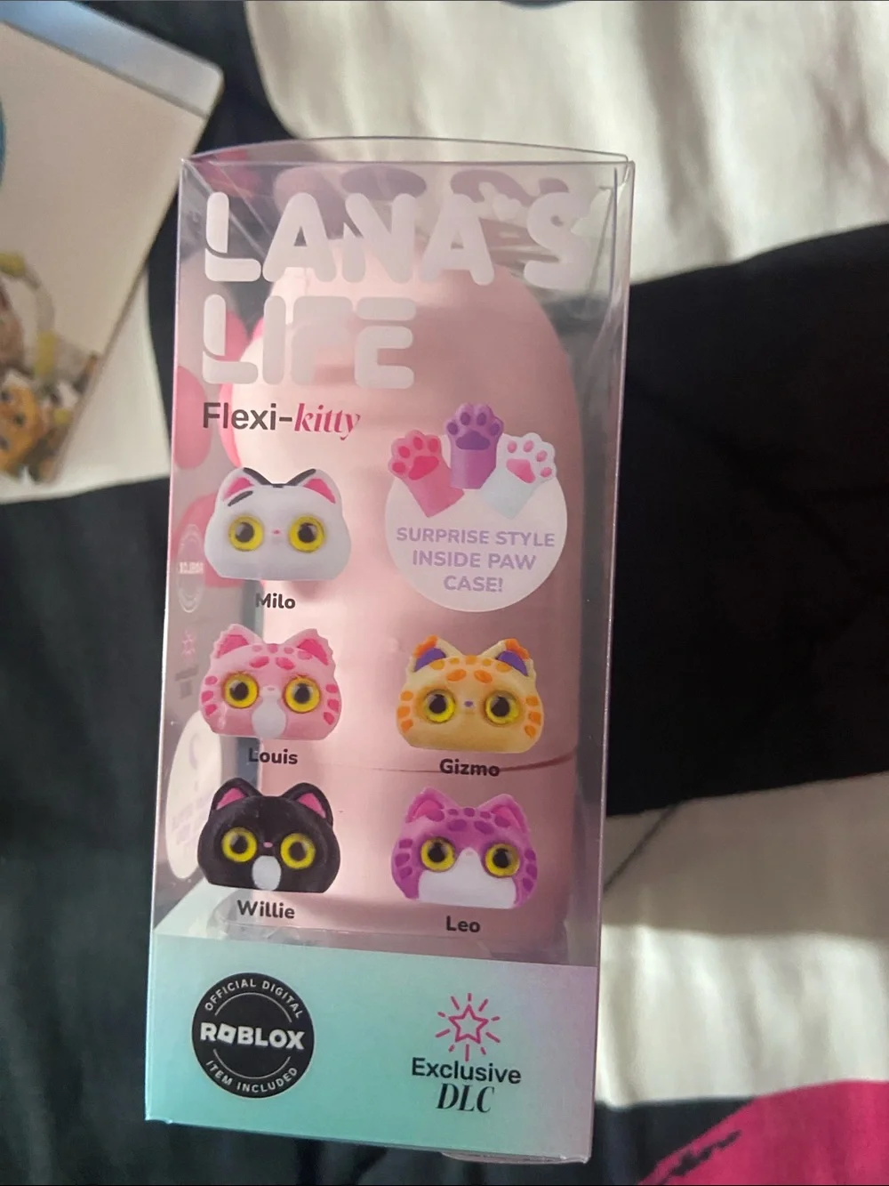 Flexi-Kitty Pink Paw Toy Lana life